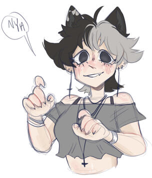 half color abstract bg